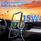 Suporte magnético para carro com carregamento sem fio e luzes RGB