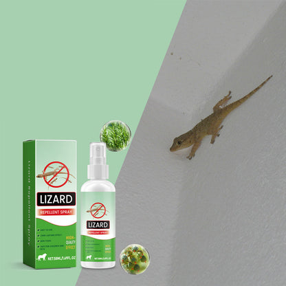 Spray repelente eficaz para lagartos