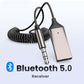 Adaptador de áudio do cabo USB do receptor de áudio Bluetooth 5.0