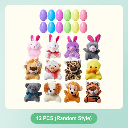 🎁Promoção de Páscoa com 50% de desconto🎁Ovos de Páscoa pré-recheados com bichos de pelúcia