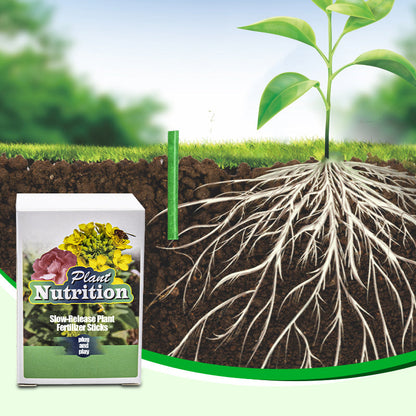 🌱 Long-lasting plant food sticks – balanced NPK for roots, leaves & blooms!  🌿✨
