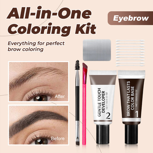 Kit profissional para colorir sobrancelhas