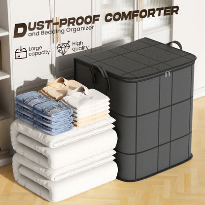 🧼✨ Bolsa de armazenamento à prova de poeira para edredons e roupas de cama – À prova d’água, que economiza espaço e com zíper seguro 🗄️🛏️ 50% OFF!