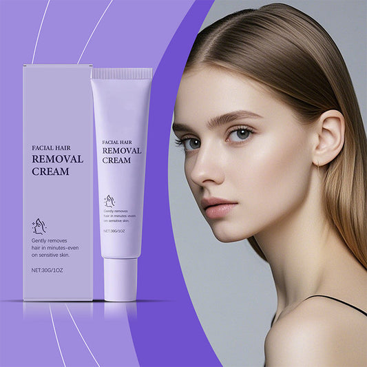 🔥 Creme Depilatório Suave e Indolor para Rosto