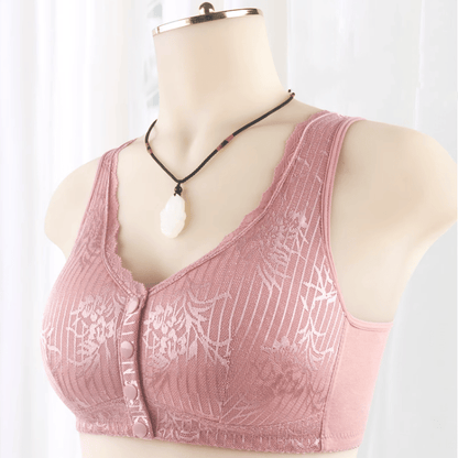 💟Compre 1 e ganhe 1💋Sutiã de copa grande confortável e respirável