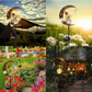 ⏳Exclusivo de Páscoa / Lua lunática e luz de estaca de jardim solar de fadas