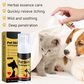Spray calmante para pele de animais de estimação