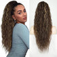 💜 ÚLTIMO DIA DE PROMOÇÃO - 🔥50% DE DESCONTO🔥 Extensão de cabelo cacheado e ondulado com rabo de cavalo