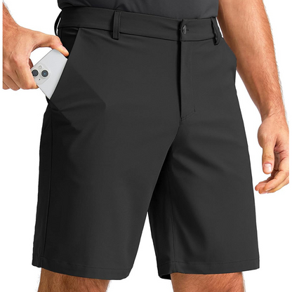 🏃 50% DE DESCONTO! 🩳 Calções desportivos de secagem rápida para homem – Elásticos em 4 direções e com tecnologia de absorção da humidade, para o ginásio, golfe e uso diário 💦