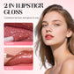 Batom matte e gloss labial 2 em 1