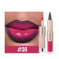 Batom matte e gloss labial 2 em 1