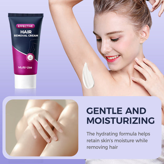 💧 Creme depilatório multiuso, suave e eficaz 💗 Conquiste uma pele lisa e bonita sem esforço