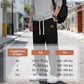 Calça masculina casual, leve, de secagem rápida e com tecido elástico, corte reto.