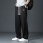 Calça masculina casual, leve, de secagem rápida e com tecido elástico, corte reto.