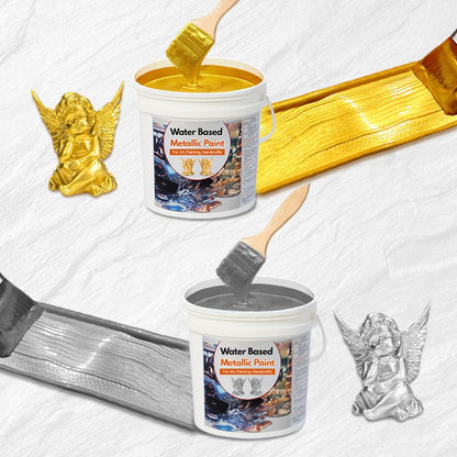 🔥Compre 2 e ganhe 1 grátis🪙Tinta à base de água com folha de ouro para arte, pintura e artesanato