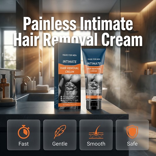 Creme depilatório íntimo masculino