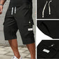 📢📢 50% DE DESCONTO! ⏰ Calça Cargo Capri Casual com Cordão para Homens