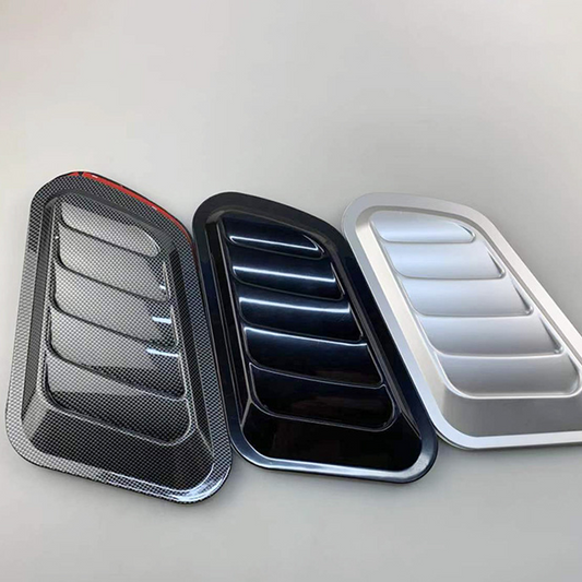 🚗 50% OFF NOW! 💨 Universal Car Hood Vent Decoration – ABS Material, Easy Adhesive Installation & Multiple Finishes 🔧
