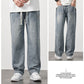 Calça Jeans Masculina Solta e Reta
