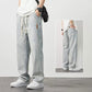 Calça Jeans Masculina Solta e Reta