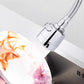 Torneira de cozinha com pulverizador de pressão extensível e giratório de 360°