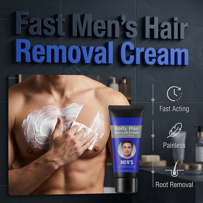 Solução para remoção diária de pelos faciais masculinos