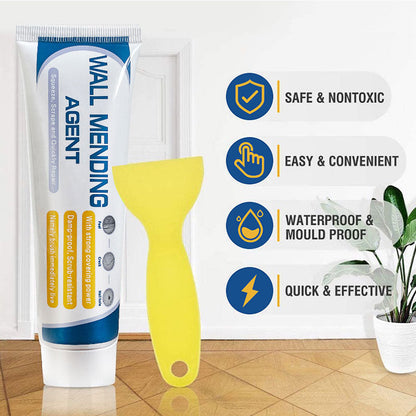 🛠️ 72% DE DESCONTO AGORA! ⚡ Kit de Reparo de Drywall Eficiente com Raspador – Alta Adesão, Fácil Operação e Design Tudo-em-Um 🧰