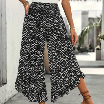 🔥 50% de desconto hoje! Calças femininas de cintura alta e pernas largas – modeladoras, confortáveis e elegantes.