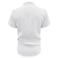 📢📢50% DE DESCONTO!! ⏰ Camisa masculina de manga curta com gola alta para o verão – Material respirável, modelagem moderna e ideal para ocasiões casuais ou para o trabalho 💼