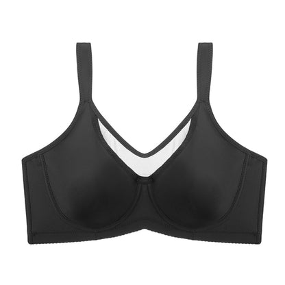 Sutiã feminino elegante e leve com cobertura total em tamanhos plus size.