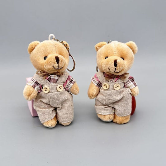 Chaveiro/pingente de urso de pelúcia