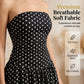 ✨ Vestido tomara que caia feminino com estampa de bolinhas - Essencial para férias elegantes! ✨