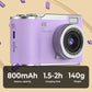 💎 50% DE DESCONTO! 💎 Câmera Digital 4K HD com Tela Giratória – Zoom de 8x, Foco Automático e Tela Rotativa para Vlogs e Selfies 📸🌈