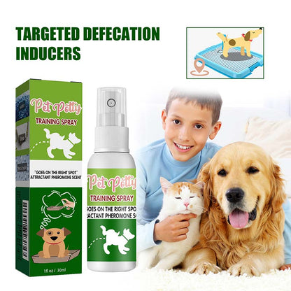 ✨ Spray indutor de defecação para posicionamento de animais de estimação! 🐶🐱💩