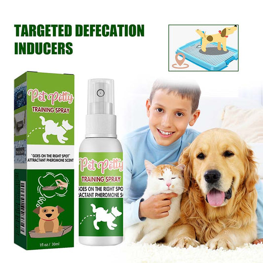 ✨ Spray indutor de defecação para posicionamento de animais de estimação! 🐶🐱💩