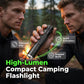 Lanterna LED compacta com zoom