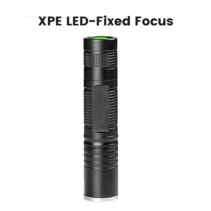 Lanterna LED compacta com zoom