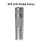 Lanterna LED compacta com zoom