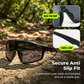 🚴‍♀️ Óculos esportivos fotossensíveis para homens e mulheres – Proteção e conforto perfeitos em qualquer clima! ☀️👓✨