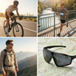 🚴‍♀️ Óculos esportivos fotossensíveis para homens e mulheres – Proteção e conforto perfeitos em qualquer clima! ☀️👓✨