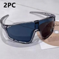 🚴‍♀️ Óculos esportivos fotossensíveis para homens e mulheres – Proteção e conforto perfeitos em qualquer clima! ☀️👓✨