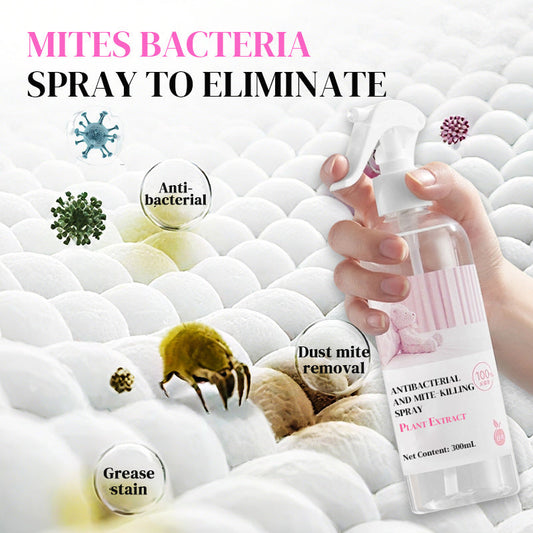 Spray antibacteriano e antiácaro com extrato vegetal