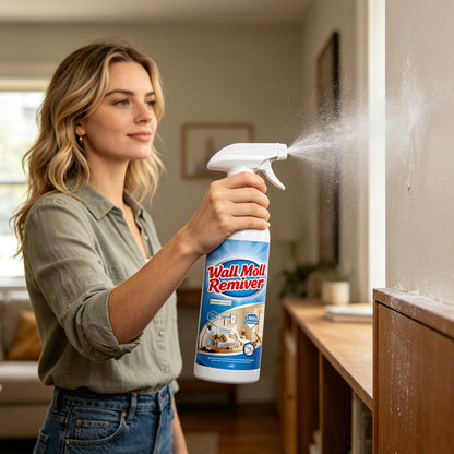 Spray de limpeza profunda para remoção de manchas de bolor