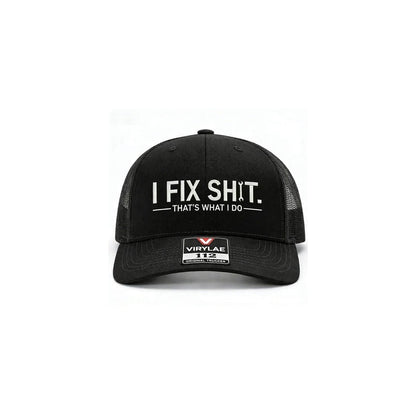 Boné Trucker Bordado "Eu Conserto Tudo"
