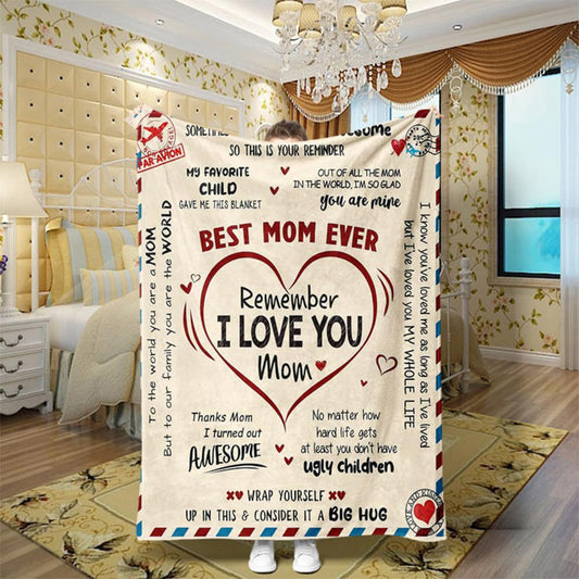Ultra Soft Cozy Flannel Warm Blanket - EXPRESS LOVE TO MOM