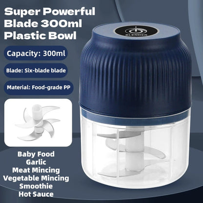 💎 50% OFF! 💎 Wireless Mini Electric Garlic Press – Powerful, Effortless Crushing & Easy to Clean
