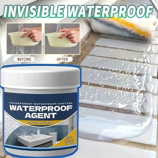 Agente selante impermeável transparente