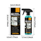 Spray desengordurante multiuso de 120 ml para carro e casa