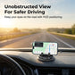 Suporte para celular com rotação de 360° para painel de carro