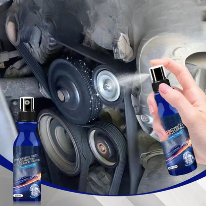 Lubrificante para correias automotivas e spray para silenciadores